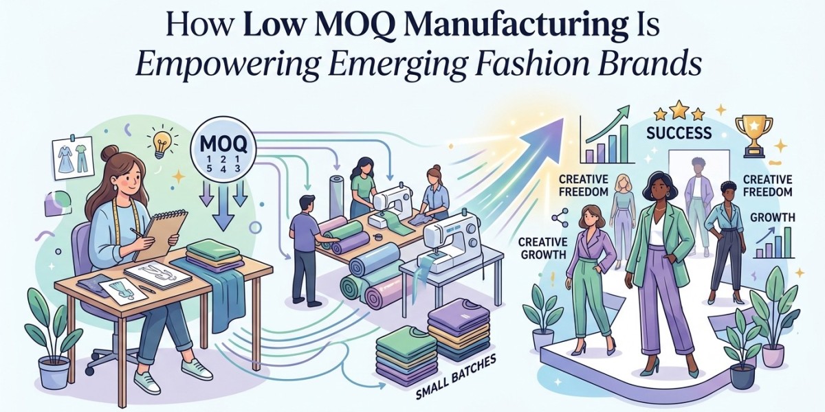 How Low MOQ Manufacturing Is Empowering Emerging Fashion Brands