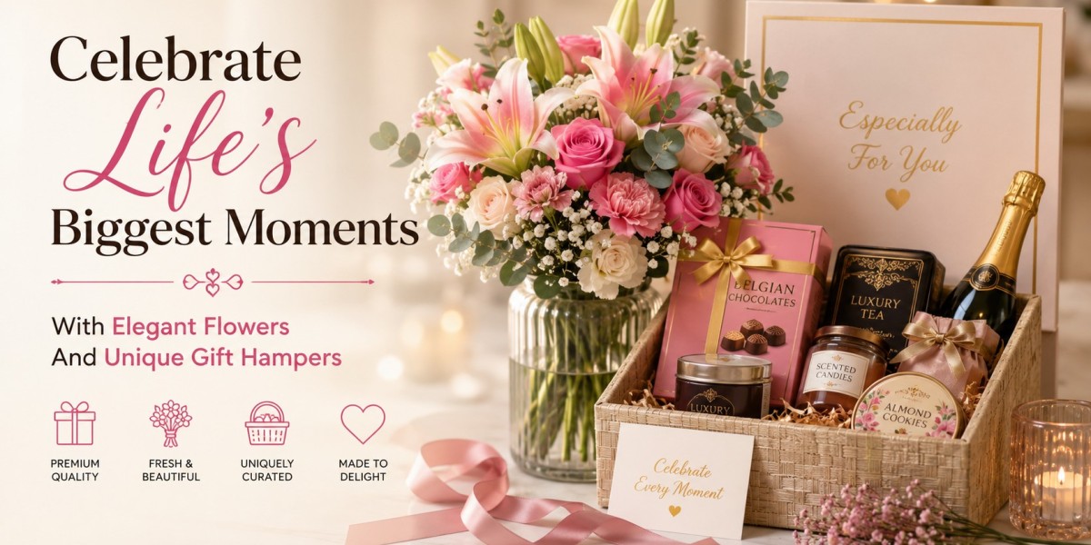 Celebrate Life's Biggest Moments With Elegant Flowers And Unique Gift Hampers