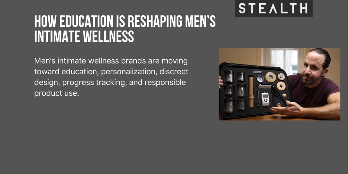 How Education and Personalization Are Reshaping the Men’s Intimate Wellness Market
