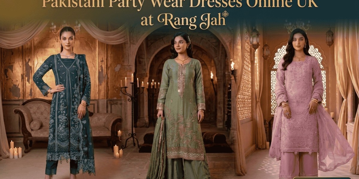 Discover Pakistani Party Wear Dresses at Rang Jah
