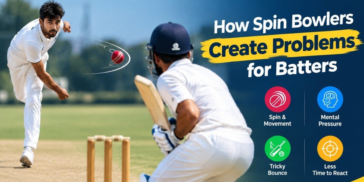 How Spin Bowlers Create Problems for Batters