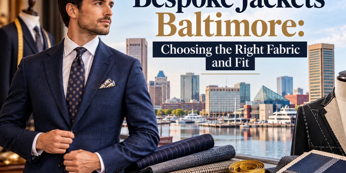 Bespoke Jackets Baltimore: Choosing the Right Fabric and Fit