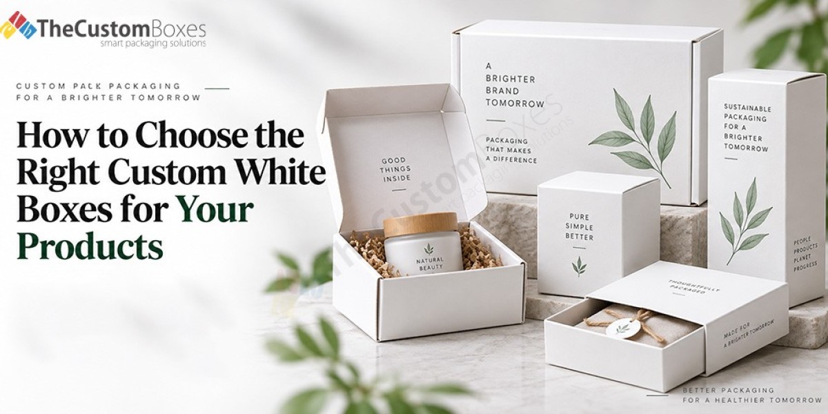 How to Choose the Right Custom White Boxes for Your Products