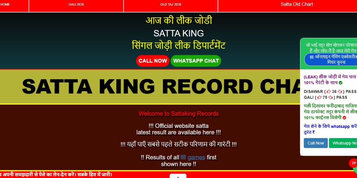 Satta King Record – Daily Charts, Historical Data and Easy Browsing