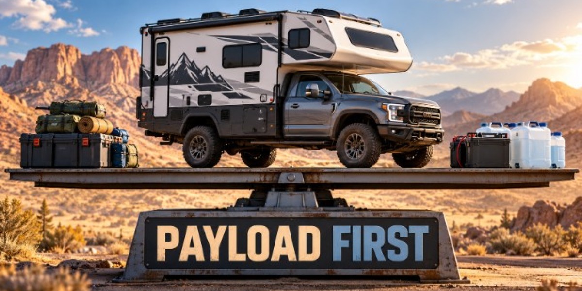 How Payload Limits Shape a Truck Camper's Battery Choice