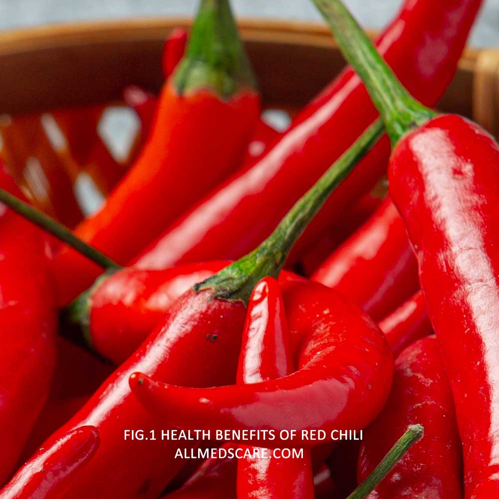 Red chili - Importance & benefits of eating