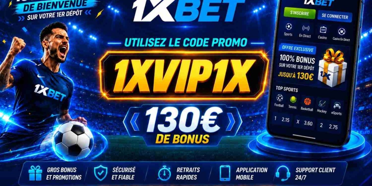Code Promo 1xBet Bonus Gratuit 2027 : 1XVIP1X – 130 €
