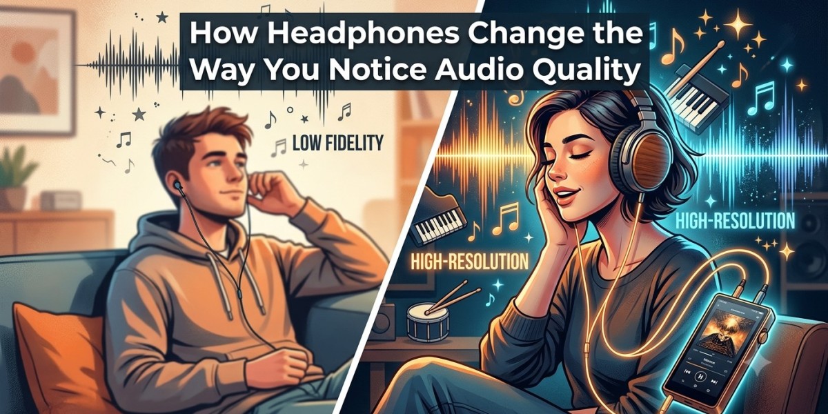How Headphones Change the Way You Notice Audio Quality